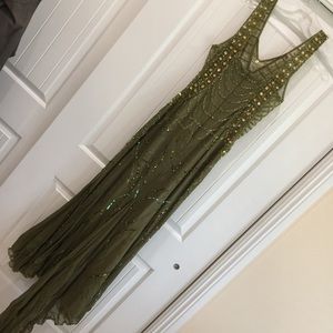 MNM Beautiful Long Silk Dress